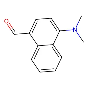 4-Dimethylamino-1-naphthaldehyde structure