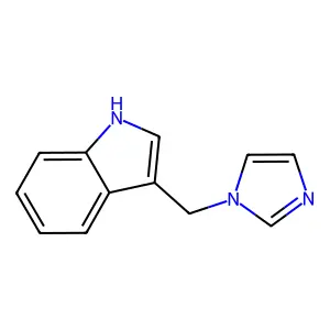3-Imidazol-1-ylmethyl-1H-indole structure