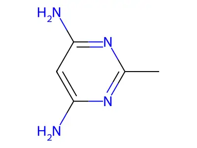 2-Methylpyrimidine-4,6-diamine structure