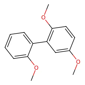 Biphenyl, 2,2',5-trimethoxy- structure