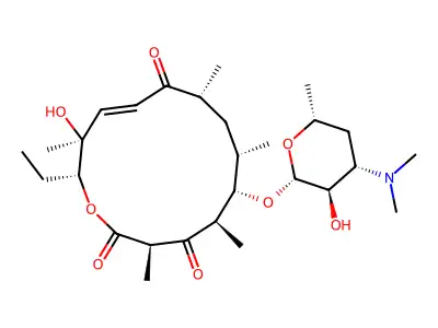 Pikromycin structure