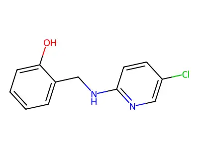 2-[[(5-Chloropyridin-2-yl)amino]methyl]phenol structure