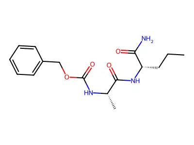 Z-Nepsilon-acetyl-L-Lysine amide structure