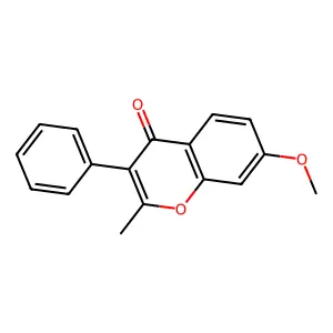 7-Methoxy-2-methylisoflavone structure