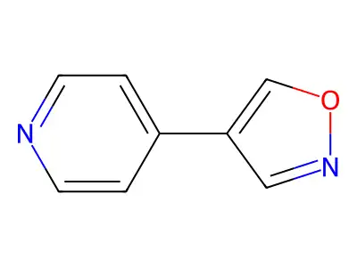 4-Pyridin-4-yl-1,2-oxazole structure