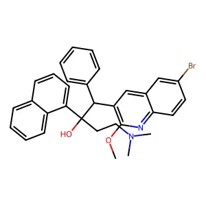 Bedaquiline (1S,2S) Isomer structure