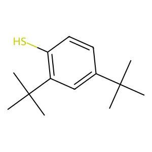 2,4-Di-tert-butylthiophenol structure
