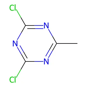 2,4-Dichloro-6-methyl-1,3,5-triazine structure