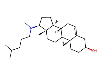 20-Azacholesterol structure