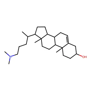 25-Azacholesterol structure