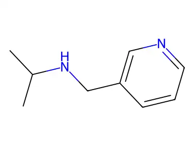 N-(pyridin-3-ylmethyl)propan-2-amine structure