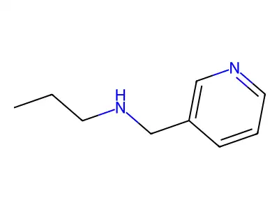 N-(pyridin-3-ylmethyl)propan-1-amine structure
