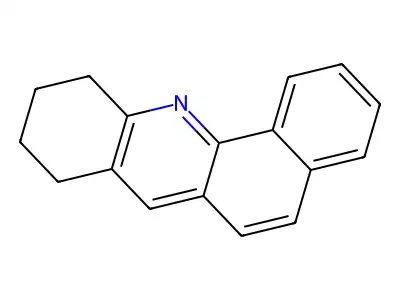 Benz[c]acridine, 8,9,10,11-tetrahydro- structure