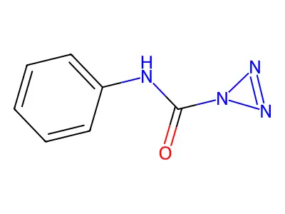N-phenyltriazirine-1-carboxamide structure