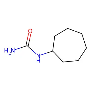 Cycloheptylurea structure
