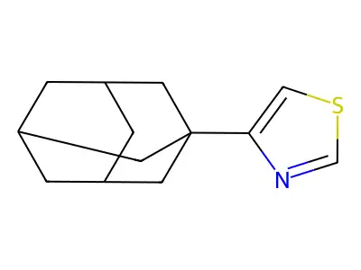 4-(1-Adamantyl)-1,3-thiazole structure
