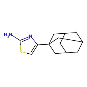 4-(1-Adamantyl)-1,3-thiazol-2-amine structure
