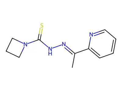 N'-(1-(Pyridin-2-yl)ethylidene)azetidine-1-carbothiohydrazide structure
