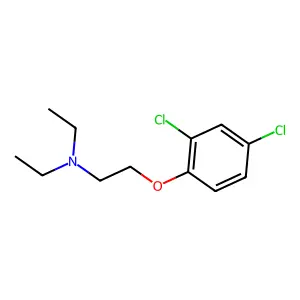 2-(2,4-二氯苯氧基)-N,N-二乙基乙胺 structure