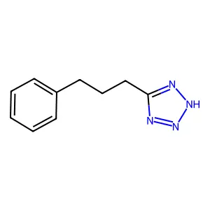 5-(3-phenylpropyl)-1H-1,2,3,4-tetrazole structure