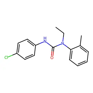 3-(4-Chlorophenyl)-1-ethyl-1-(O-tolyl)urea structure