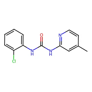 N-(2-Chlorophenyl)-N'-(4-methyl-2-pyridinyl)urea structure