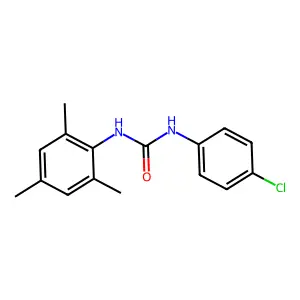 1-(4-Chlorophenyl)-3-(2,4,6-trimethylphenyl)urea structure