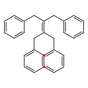 Ethylene, tetrabenzyl- structure