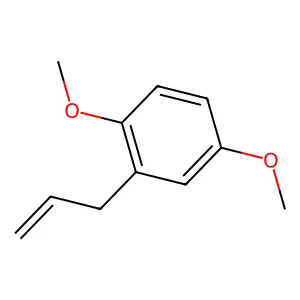 Benzene, 1,4-dimethoxy-2-(2-propenyl)- structure