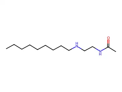 Acetamide, N-(2-(nonylamino)ethyl)- structure