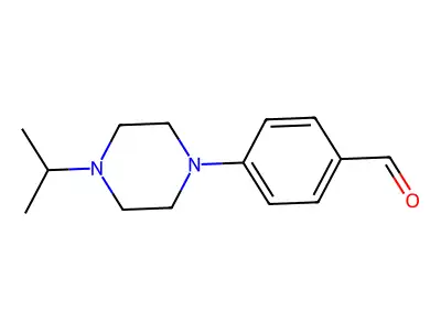 4-(4-Isopropylpiperazin-1-yl)benzaldehyde structure