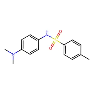 N-[4-(dimethylamino)phenyl]-4-methylbenzenesulfonamide structure