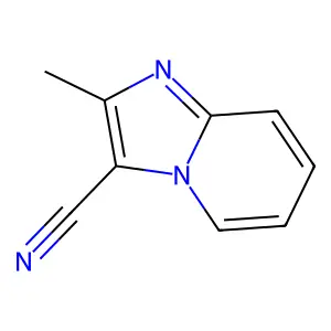 2-甲基咪唑并(1,2-a)吡啶-3-甲腈 structure