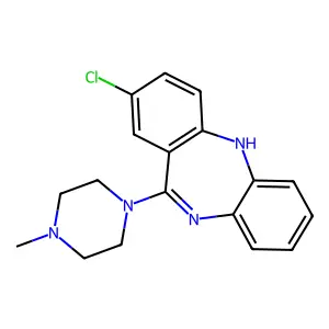 Isoclozapine structure