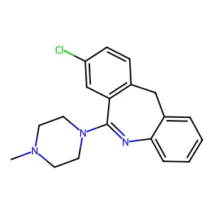Morphanthridine, 8-chloro-6-(4-methyl-1-piperazinyl)- structure