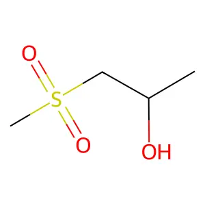 1-Methanesulfonylpropan-2-ol structure
