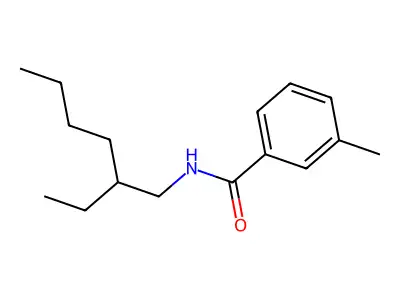 N-(2-ethylhexyl)-3-methylbenzamide structure