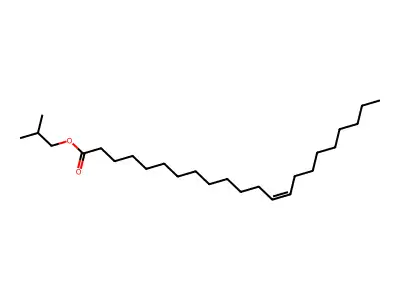 2-Methylpropyl docos-13-enoate structure