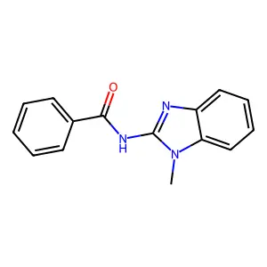 N-(1-methylbenzimidazol-2-yl)benzamide structure