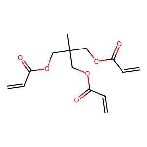 1,1,1-trimethylol ethane triacrylate structure