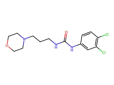 1-(3,4-Dichlorophenyl)-3-(3-morpholinopropyl)urea structure