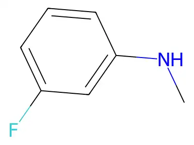 3-fluoro-N-methylaniline structure