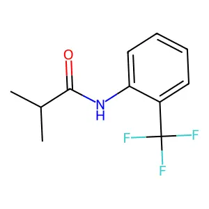 2-methyl-N-[2-(trifluoromethyl)phenyl]propanamide structure