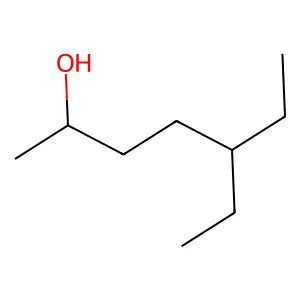 2-Heptanol, 5-ethyl- structure
