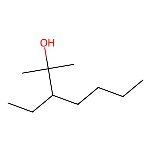 3-Ethyl-2-methyl-2-heptanol structure