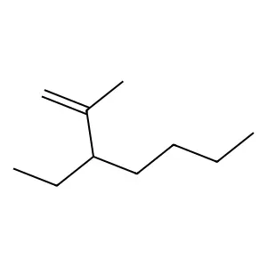 3-Ethyl-2-methyl-1-heptene structure