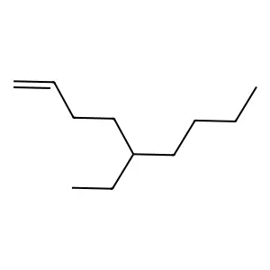 5-Ethyl-1-nonene structure