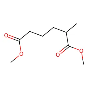 Dimethyl 2-methylhexanedioate structure