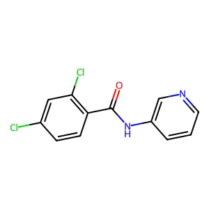 2,4-dichloro-N-(pyridin-3-yl)benzamide structure
