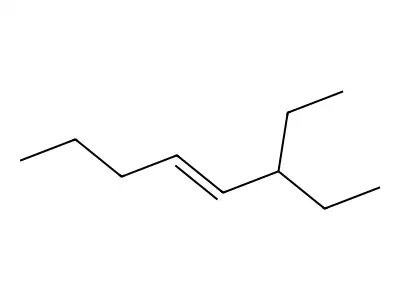 3-Ethyloct-4-ene structure